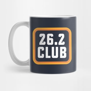 Gift for First Marathon Runner Running 26.2 Club Marathoner Mug